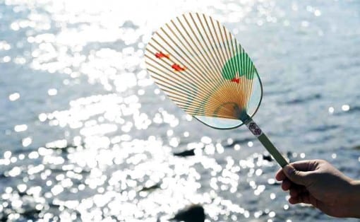 水うちわ