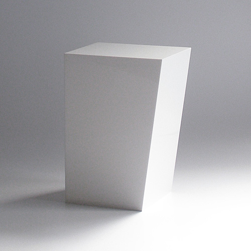 モノリスのようなゴミ箱 AIR FRAME(エアフレーム) IDIOM DUST BOX