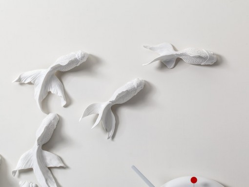 Goldfish Clock (ゴールドフィッシュクロック) by haoshi Design