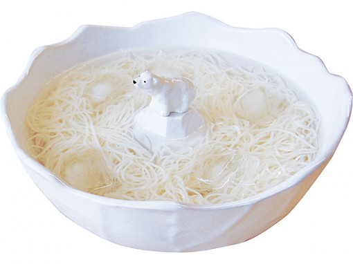 北極グマ そうめん鉢