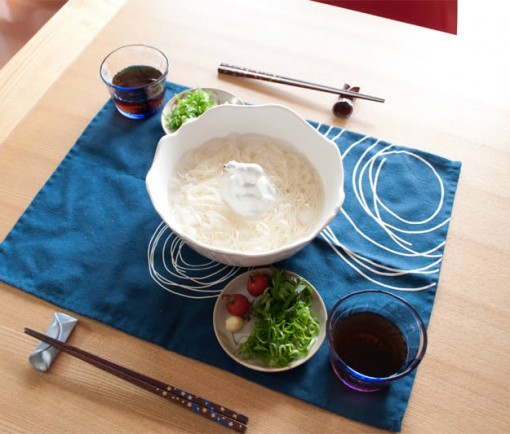 北極グマ そうめん鉢