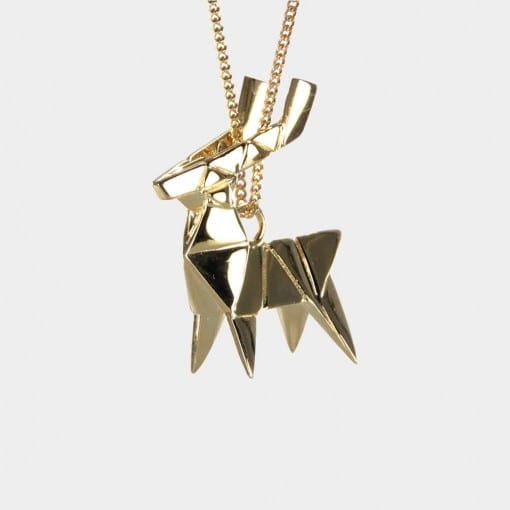 ORIGAMI_JEWELLERY_DEER 折り紙アクセサリー