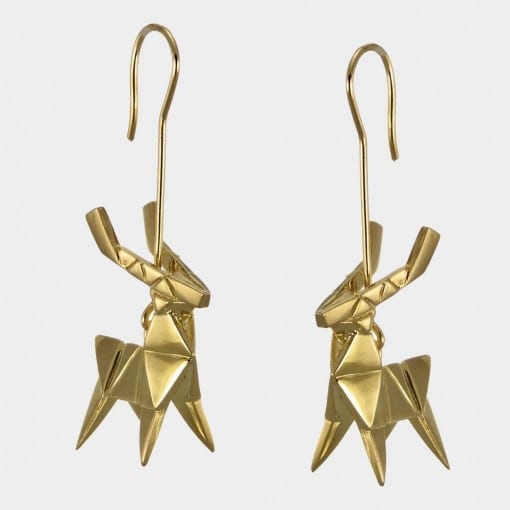 ORIGAMI_JEWELLERY_DEER 折り紙アクセサリー