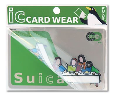 Suicaペンギン着せ替えステッカー ic CARD WEAR