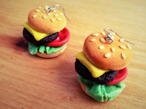 ハンバーガーピアス