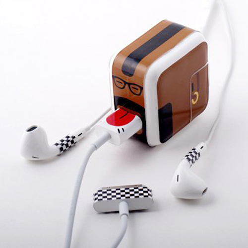 Whooz(フーズ) iPhone/iPad充電器・イヤホンシールセット