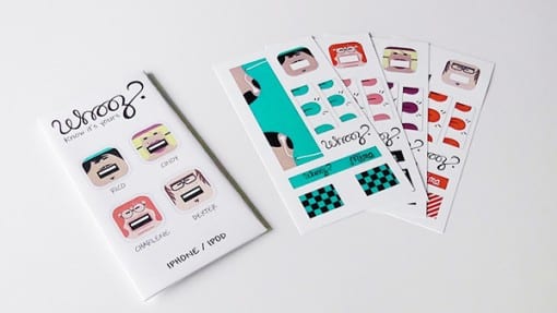 Whooz(フーズ) iPhone/iPad充電器・イヤホンシールセット
