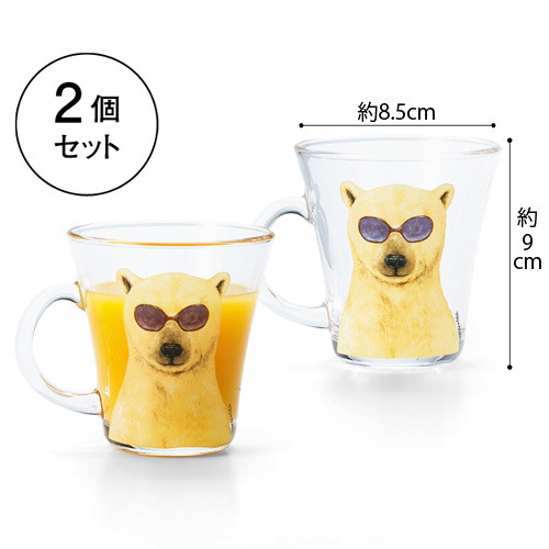 シロクママグ2個セット