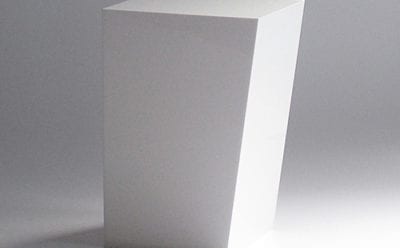 モノリスのようなゴミ箱 AIR FRAME(エアフレーム) IDIOM DUST BOX