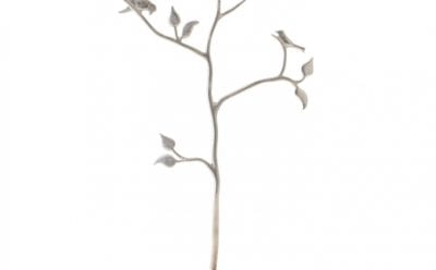 SHIROKANE/木と小鳥のアクセサリースタンド ケヤキ