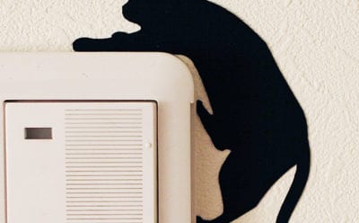 ウォールステッカー キャットライフ　CAT LIFE