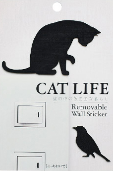 ウォールステッカー キャットライフ CAT LIFE