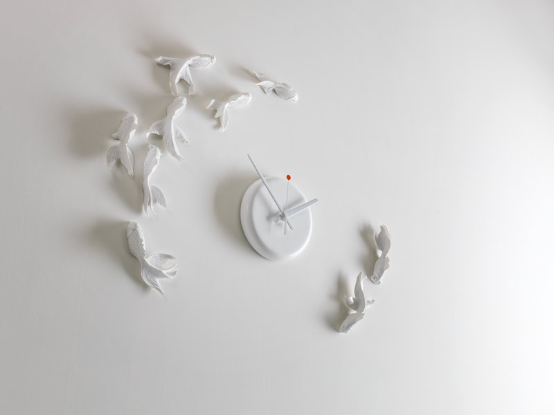 Goldfish Clock (ゴールドフィッシュクロック)　by haoshi Design