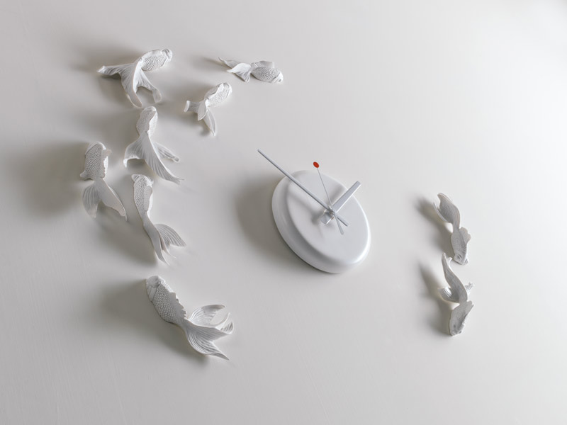 Goldfish Clock (ゴールドフィッシュクロック)　by haoshi Design