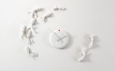 Goldfish Clock (ゴールドフィッシュクロック) by haoshi Design