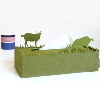 ティッシュケース　ムシャムシャ ディクラッセ