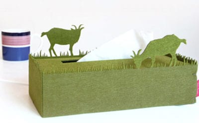 ティッシュケース ムシャムシャ ディクラッセ