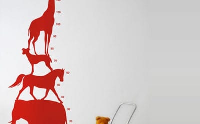 ウォールステッカー アニマルタワー