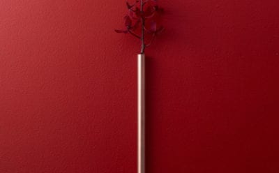 RED&WHITE一輪挿し (銅)