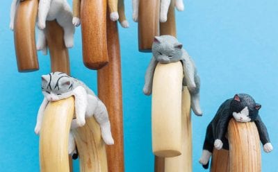 そこで寝ちゃうの？ だら～ん猫の傘タグの会