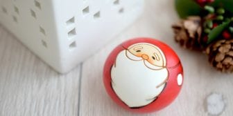 卯三郎こけしミニサンタ