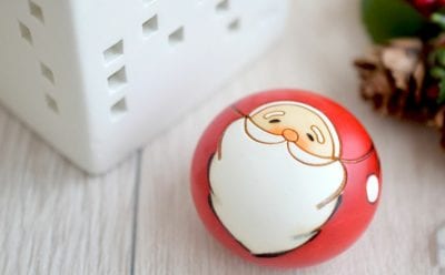 卯三郎こけしミニサンタ