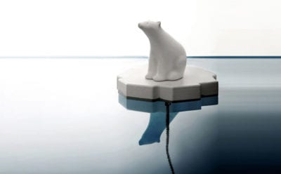 シロクマ風呂栓 PROPAGANDA DRAIN STOPPER POLAR BEAR (プロパガンダ ドレインストッパー シロクマ)