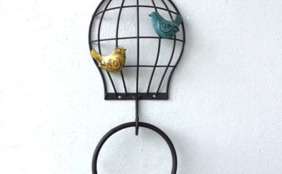 鳥かごタオルハンガー