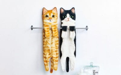 フェリシモ猫部なが~い猫タオル