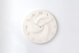 壁掛け時計CREAM（クリーム）ミルク
