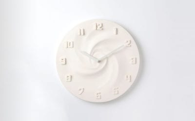 壁掛け時計CREAM(クリーム)ミルク