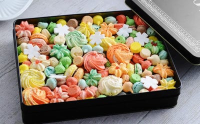 マカロンエショコラ 吹き寄せ風マカロンボーロ