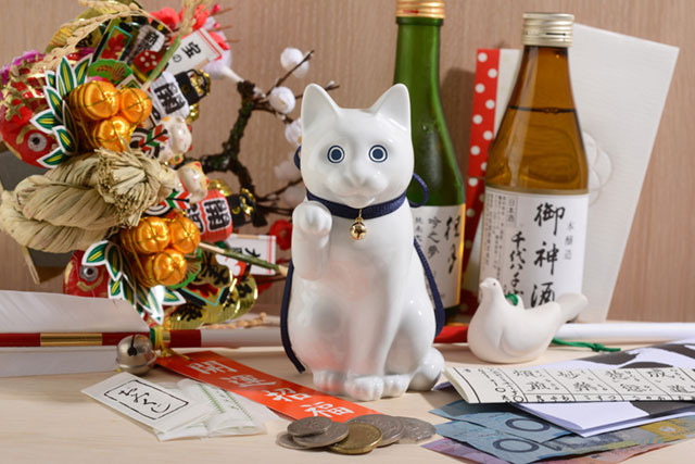 KataKoto（カタコト）へそくりの招き猫