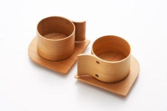曲げわっぱのカップ＆ソーサー Alpha アルファ