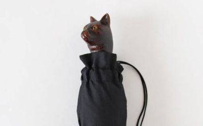 Guy de jean(ギ ドゥ ジャン)晴雨兼用折りたたみ傘 Cat 猫