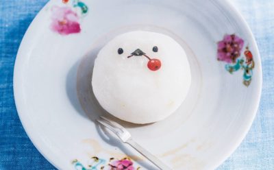 シマエナガのたべられるアート