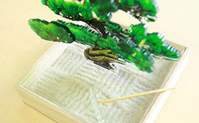 mini bonsai 枯山水