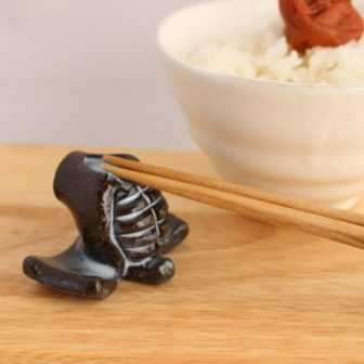 剣道のメン箸置き