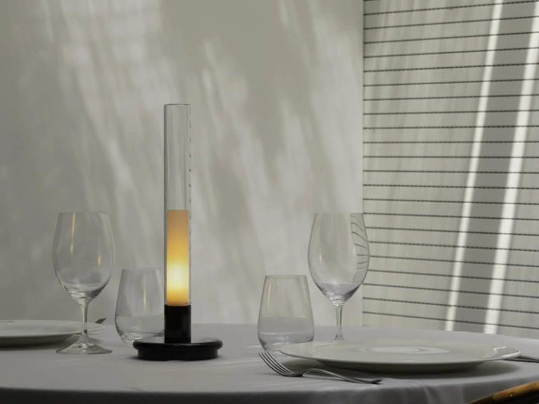 キャンドルライトみたいな充電式LEDランプ – Sylvestrina（シルヴェストリナ）テーブルランプ – もらくらし