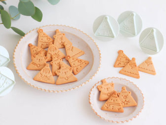 cottaオリジナル クリスマススタンプさんかくクッキー型