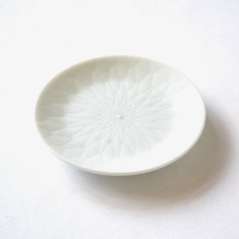 HORITSUKE（ほりつけ）3寸丸皿 4枚セット 網