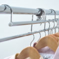 掛けるだけで収納スペースが1.5倍になるハンガー