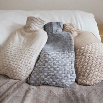 国産ニットの湯たんぽ